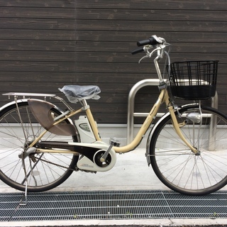 地域限定 パナソニック ビビ DX 新基準 子供乗せ アイボリー ナチュラ