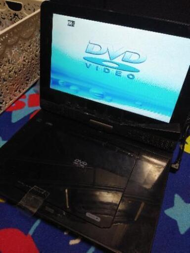 (取引中)(ドタキャンされた為再出品)ポータブルDVDプレーヤー!!訳あり