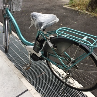 地域限定 ブリヂストン アシスタ 新基準 子供乗せ 8,9AH 水色 長生き