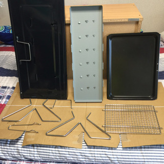 ワンタッチ V型バーベキューコンロ  未使用の画像