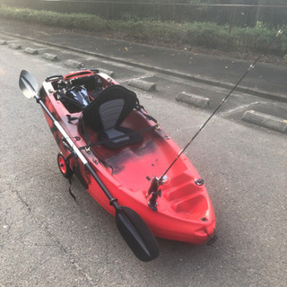 軽自動車にも積めるコンパクトフィッシングカヤックの画像