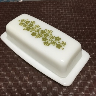 Old Pyrexオールドパイレックスバターディッシュ