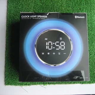 値下げ新品のBLuetooth対応クロック型スピーカー