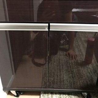 レンジ台 食器棚 60幅 50幅 幅50 レンジラック 大型レンジ対応の画像