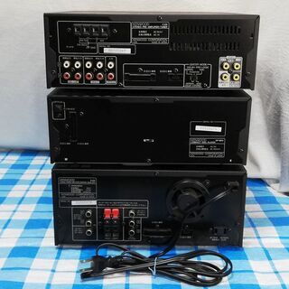 訳あり美品【接続コードなし】★KENWOOD/ケンウッド コンポ C-E9/DP-ME9/B-E9の画像