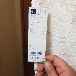 未使用品 レースタイトスカートの画像