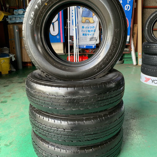 195/80R15 ダンロップ 中古タイヤ4本