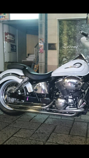 シャドウ400 NC34マフラー