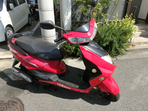 ★シグナスZ　タイヤ新品、HIDライトブレーキパッド、シュー付属