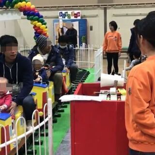 子供向けアトラクションイベントスタッフ