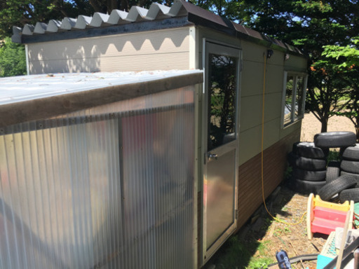 引き渡し者決定！ スーパーハウス プレハブ 中古 約５畳