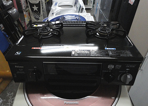 使用感少なめ パロマ LPガス ガステーブル 2015年製 幅56cm 右強火 IC-330SB-1R ガスコンロ 札幌市 白石区 東札幌