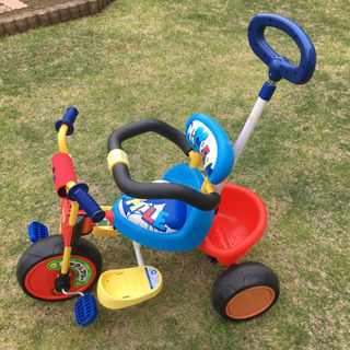 三輪車 かじとりトライク ミッキーマウスの画像