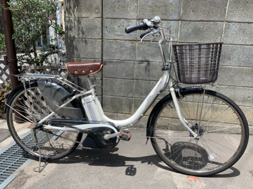 電動自転車 ヤマハ PAS Natura  6Ah  26  ホワイト 電動アシスト付き自転車