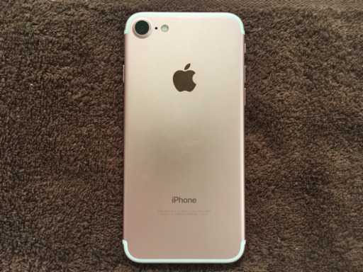 SIMフリー iPhone7 ローズゴールド 128GB(au)
