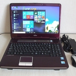 高速SSD240GB搭載 FUJITSU LIFEBOOK AH...