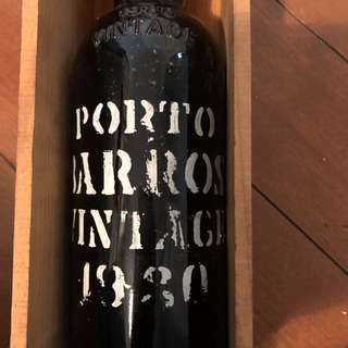 値下げ port barros vintage 1980 ワインの画像