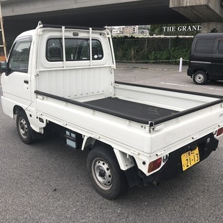 平成14年　サンバー　軽トラック　エアコン付き　車検付き　わけありの画像