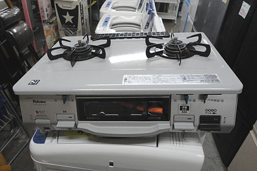 パロマ LPガス ガステーブル 2013年製 幅59cm 右強火 IC-900V-R ガスコンロ 札幌市 白石区 東札幌