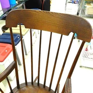 飛騨産業 ロッキングチェア キツツキマーク 昭和レトロ アンティーク