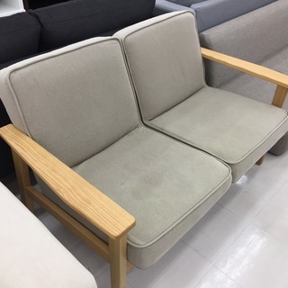 取りに来ていただける方限定！無印良品・2人掛けソファーのご紹介