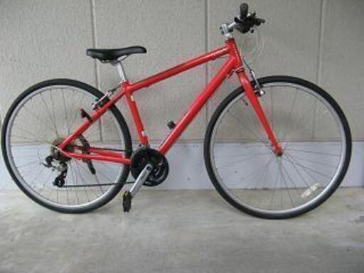 〔中古〕ライトウェイ・アルミフレームクロスバイク（タイヤ７００－３２C・シマノ製２４段変速）