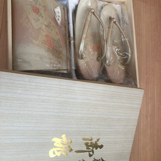 草履とバッグの画像