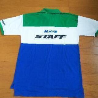 カワサキポロシャツ古着M寸の画像