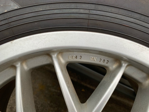 BBS RX202 17インチ タイヤバリ山