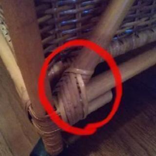 籐製品 ランドリーチェスト？の画像