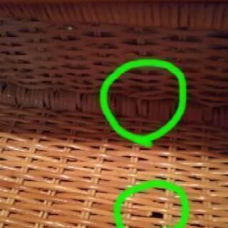 籐製品 ランドリーチェスト？の画像