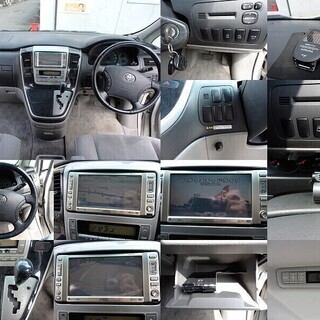 ☆車検　令和1年10月　アルファード　ＡＳ　プレミアム　アルカンターラ　10万キロ　両側パワスラ　バックカメラ　HDDナビ　8人乗り☆ の画像