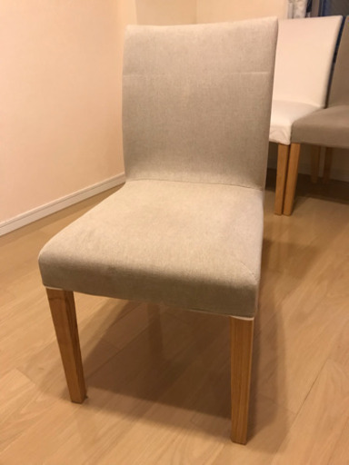 【無印良品】ダイニングチェア(カバー付き)×4