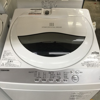TOSHIBA 5.0Kg 洗濯機 2017年製