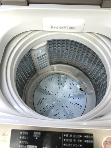 AQUA 7.0Kg 洗濯機　2017年製