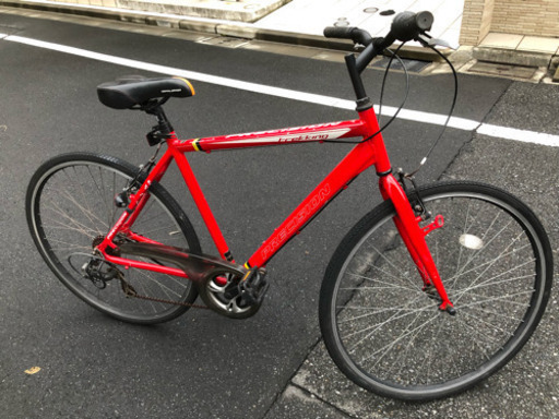 PRECISION 28インチクロスバイク 7段変速 アルミフレーム！