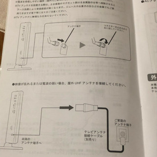 DVDプレイヤー搭載13.3インチ地デジテレビの画像