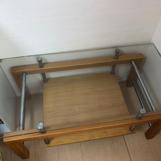ガラステーブルのみになりました！の画像