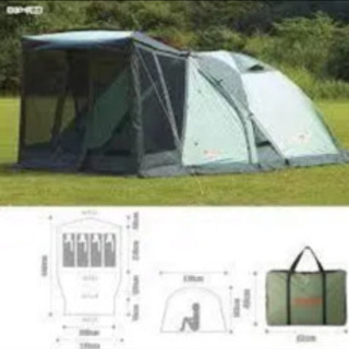 LOGOS プラトー2ルームテントL（グランドシート付）の画像