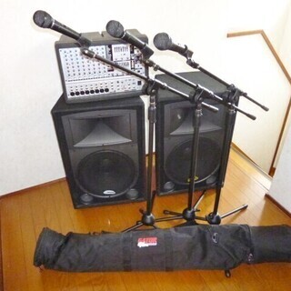 ライブに使えるＰＡセット