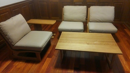 人気のカリモク、ダイニングセット（価格交渉ＯＫ）