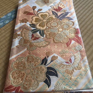 豪華 袋帯 正絹 美品  金糸 ゴールド系の画像