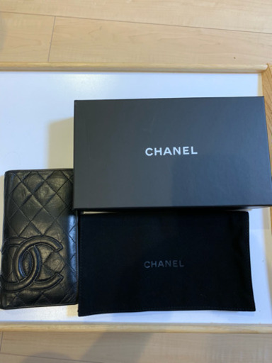 【美品】正規品　CHANEL シャネル カンボンライン長財布