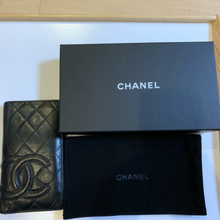 【美品】正規品　CHANEL シャネル カンボンライン長財布