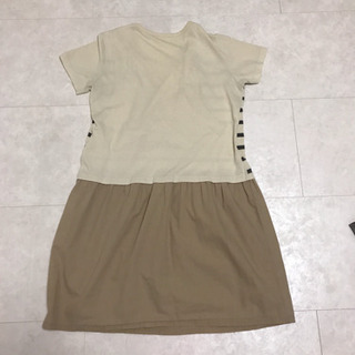 マタニティ 授乳服 ワンピース Lサイズの画像