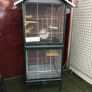 ペッゲージ 大型鳥小屋★78992 キャスター付