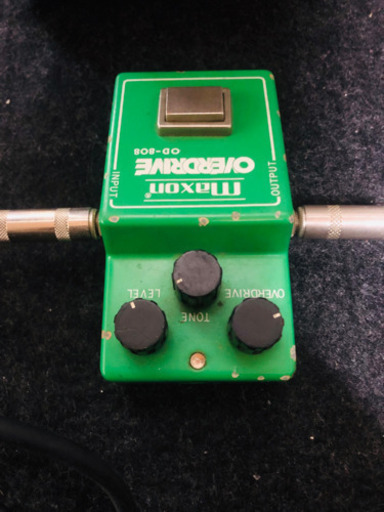 激レア！Maxon OD-808 OVERDRIVE・日本製ヴィンテージ・MP-DO12OIA・MAXON KU 激レアマレーシアRC4558Pチップ搭載 動作品！