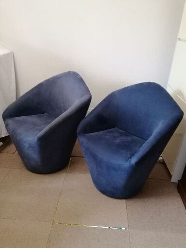 Viccarbeの一人用ソファー　2台セット