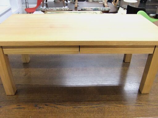 無印良品のローテーブルです。