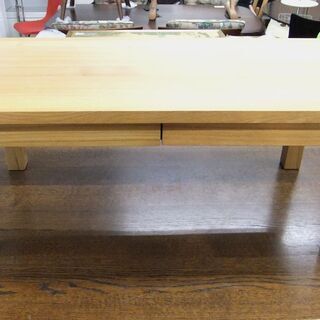 無印良品のローテーブルです。